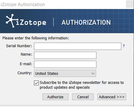 izotope vinyl serial number