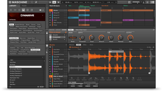 Maschine 2 Software Interface