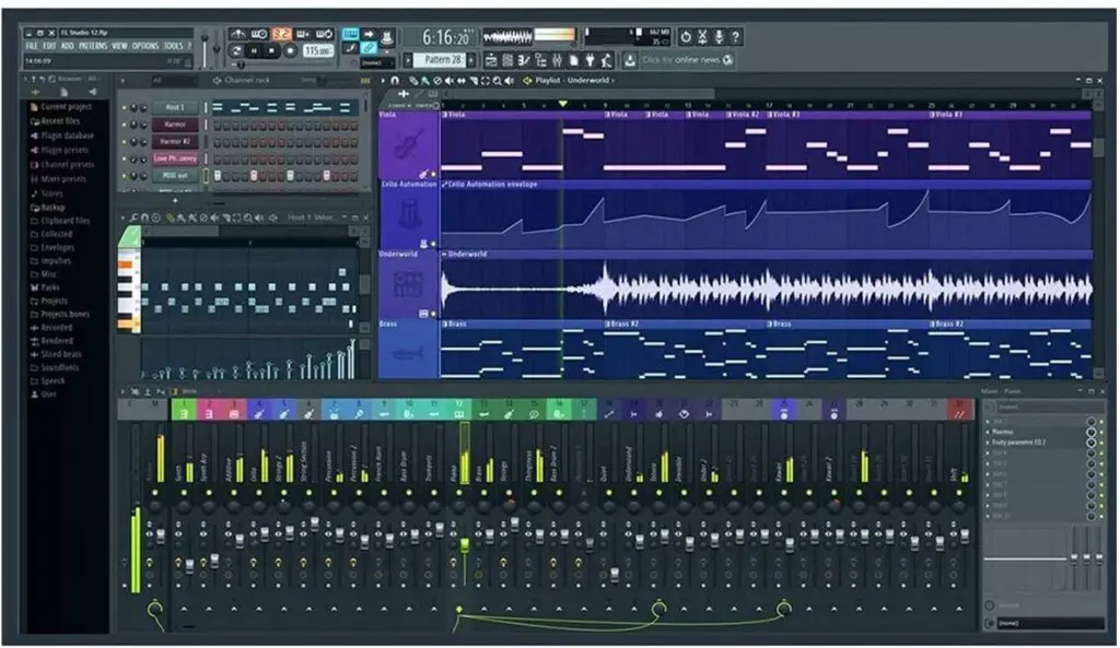 FL Studio Interface