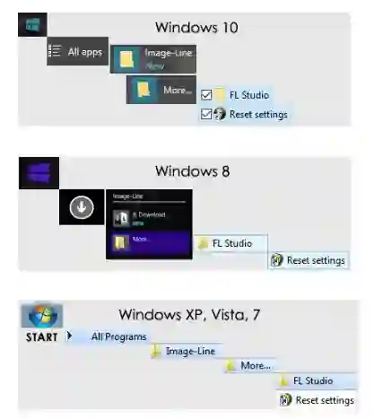 How to reset FL Studio settings on Windows 10, 8, 7, Vista, and XP 