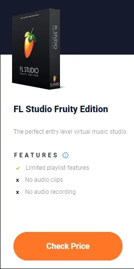 FL Studio Fruity Edition price